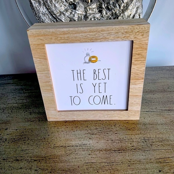 Rae Dunn Other - Rae Dunn “The Best is Yet to Come” Wood Sign